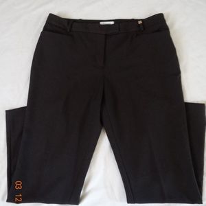Calvin klein women pants size 12 color brown